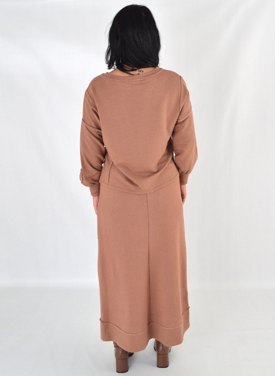Conjunto Comfy Em Moletinho Cor Mocca Haes - Foto 4