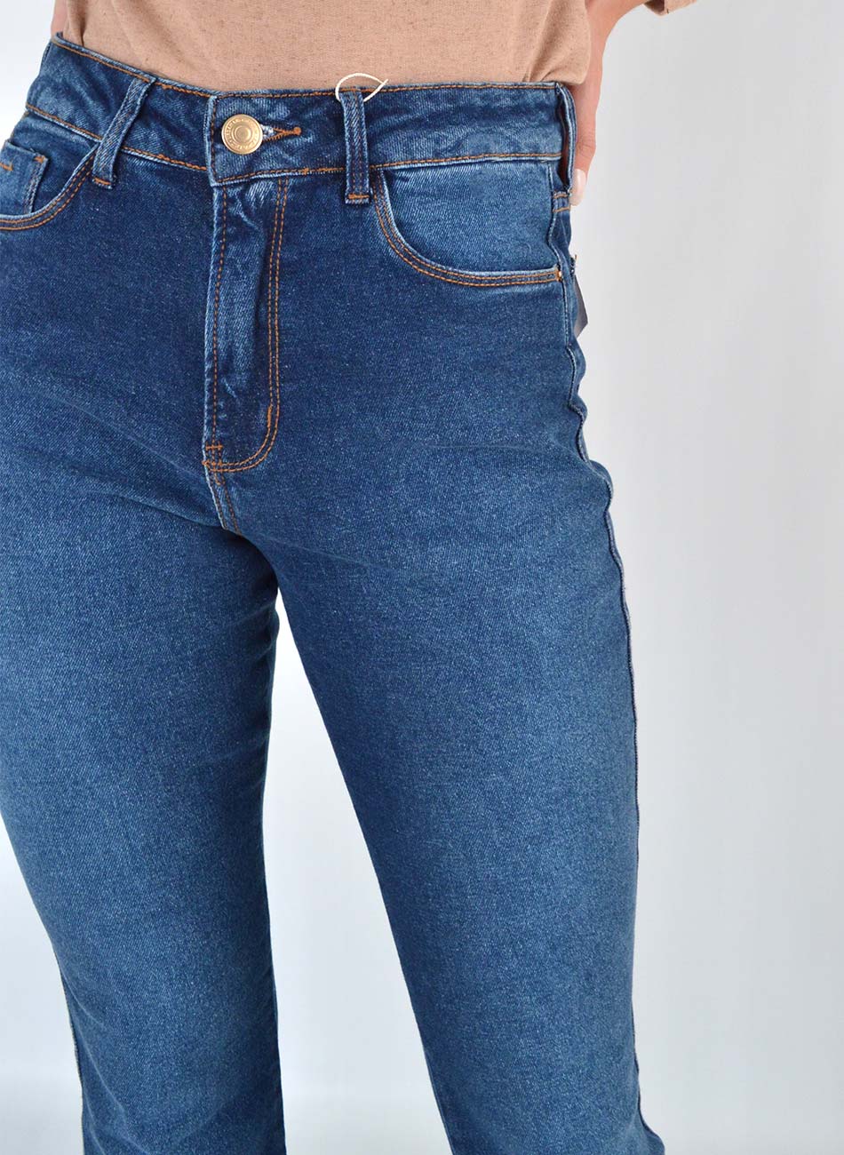 Cal�a Jeans Boot Cut Cintura Alta Lez a Lez - Foto 7
