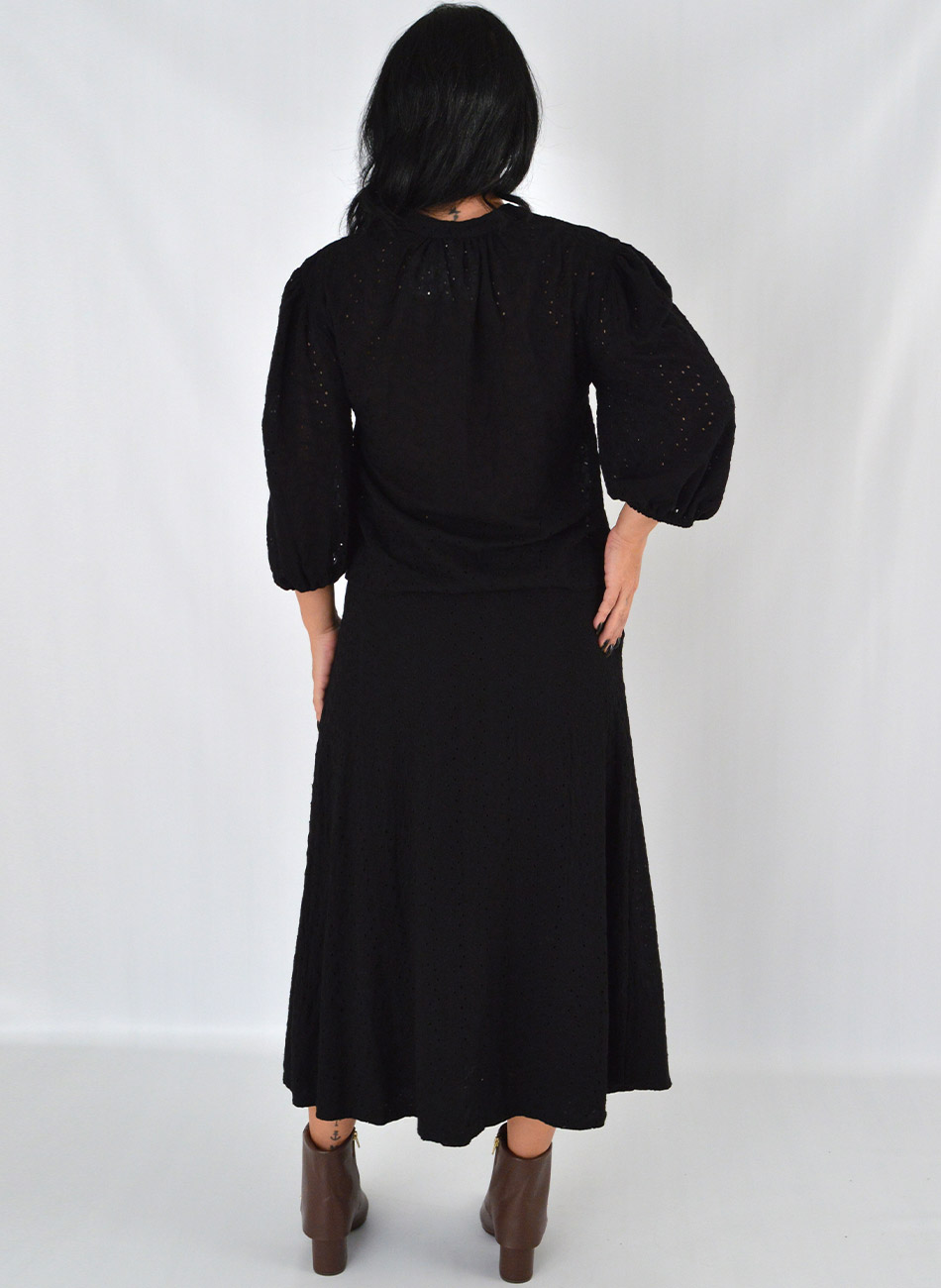 Conjunto Em Laise Preta Cant�o - Foto 3