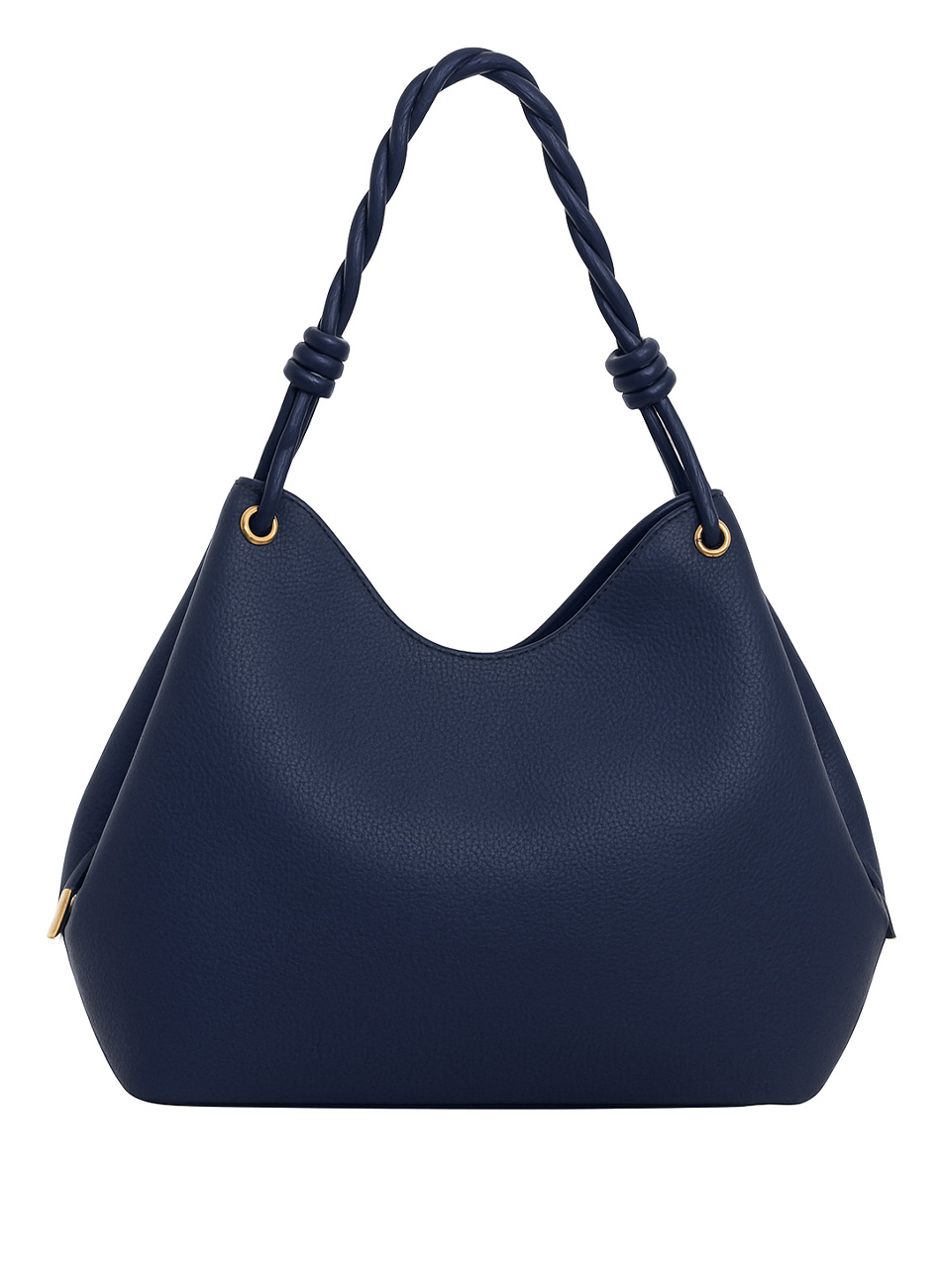 Bolsa Couro Marinho Al�a de Ombro Smartbag - Foto 1