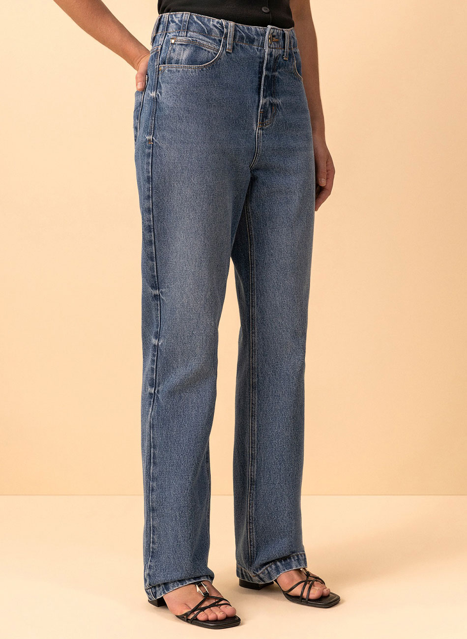 Cal�a reta Jeans da marca Lez a Lez - Foto 1