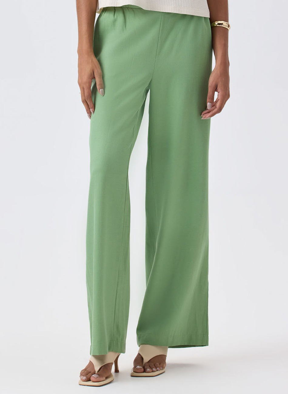 Cal�a Solta Pantalona Flor de Lis - Foto 3