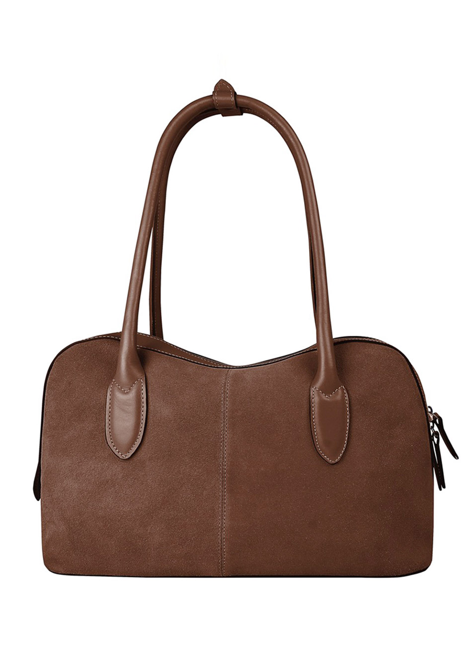 Bolsa Couro Cor Cacau Linea Bella - Foto 1