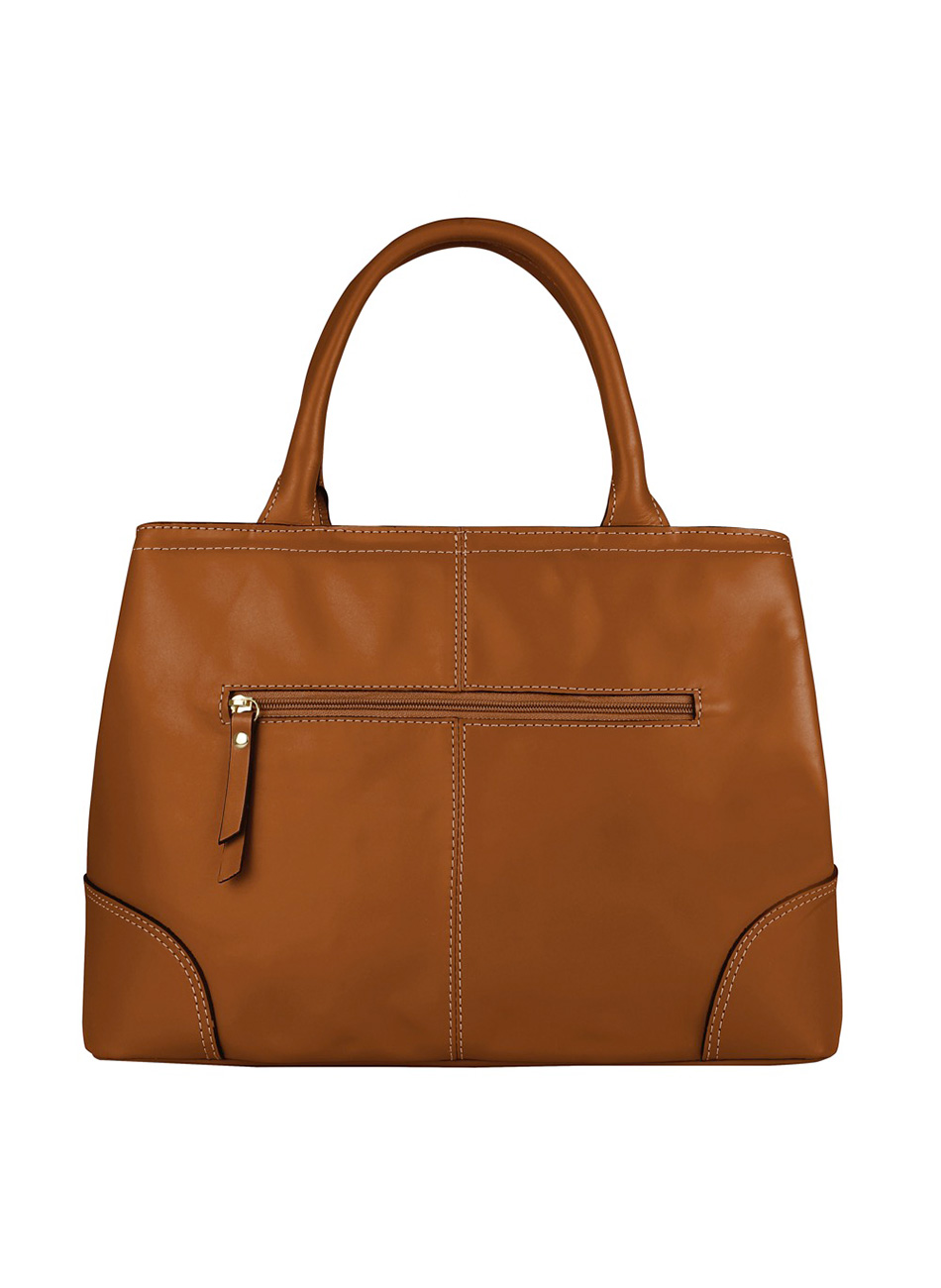 Bolsa Couro grande Cor Sela Linea Bella - Foto 2