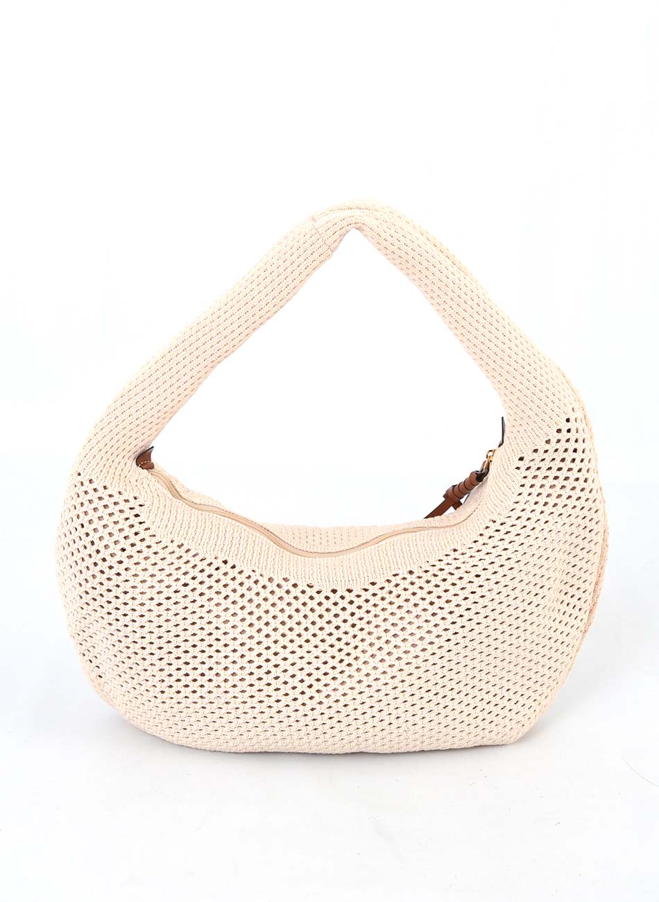 Bolsa Tricotada Cru Linea Bella - Foto 2