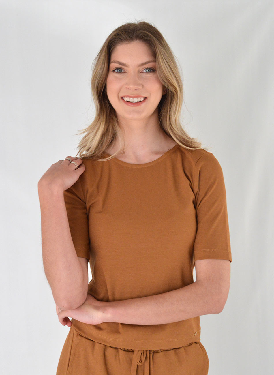 Blusa Cappucino Declari - Foto 1
