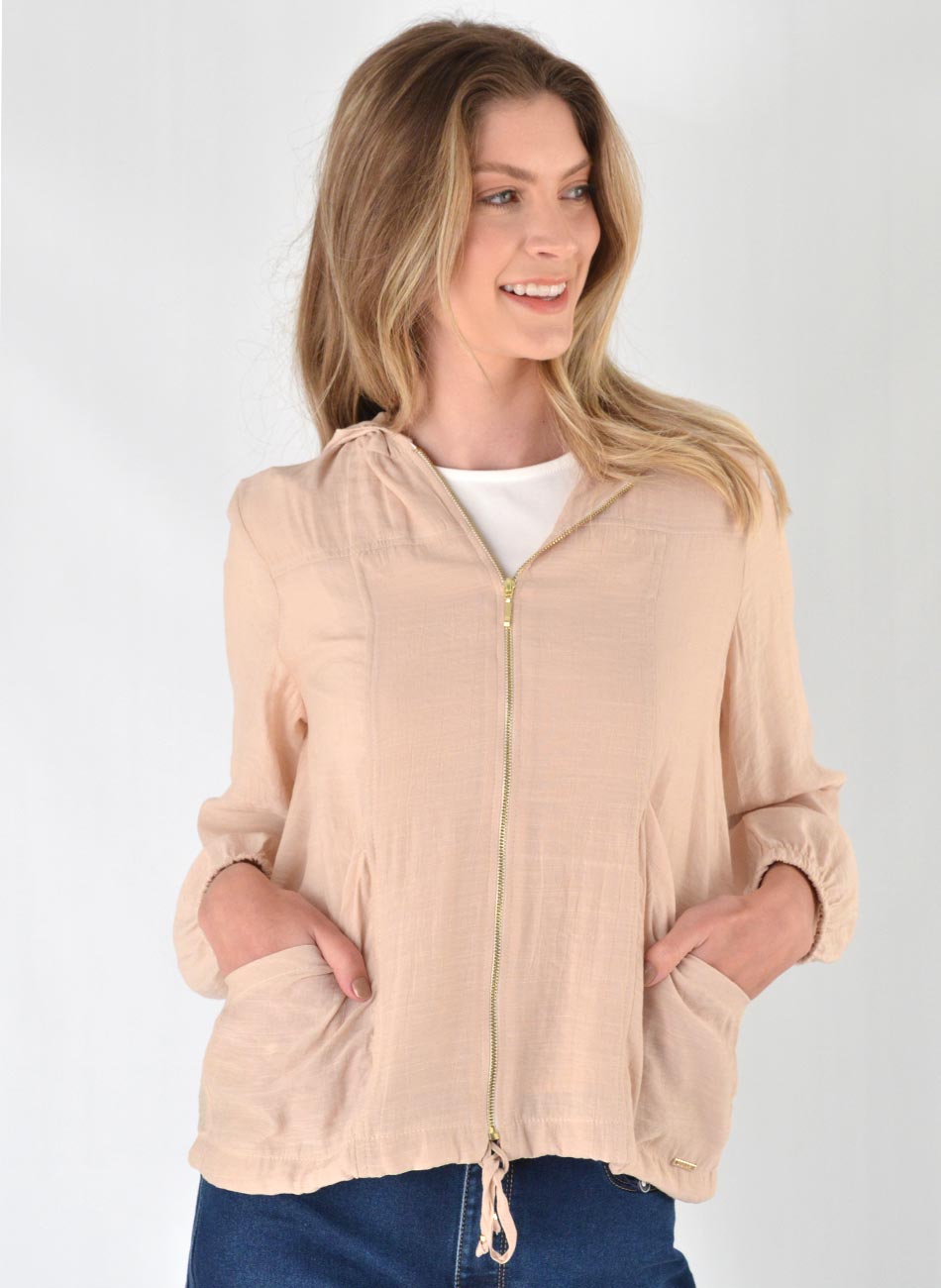 Jaqueta Crepe de Viscose Sepia Declari - Foto 3