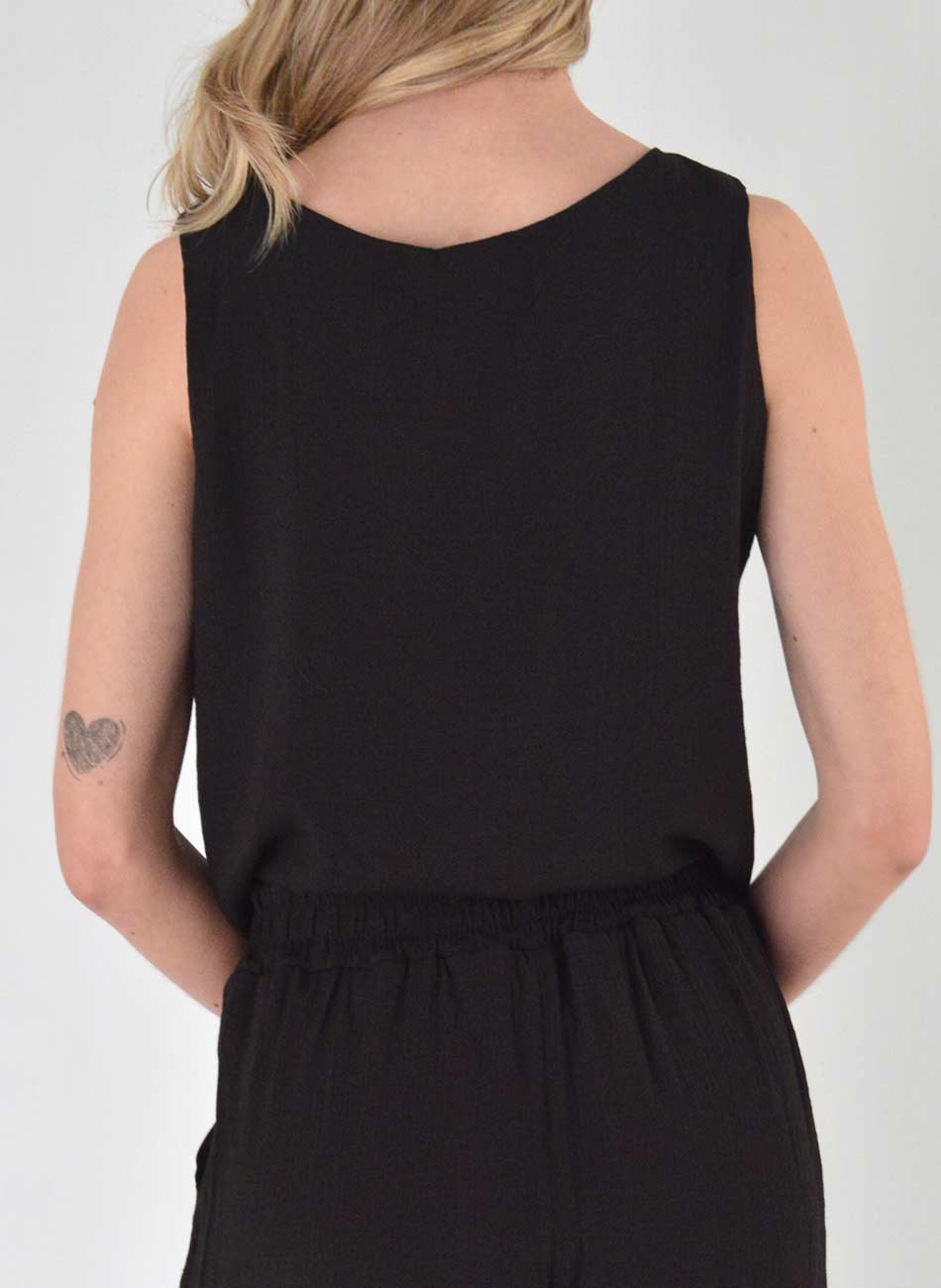 Blusa Regata Preto Declari - Foto 3