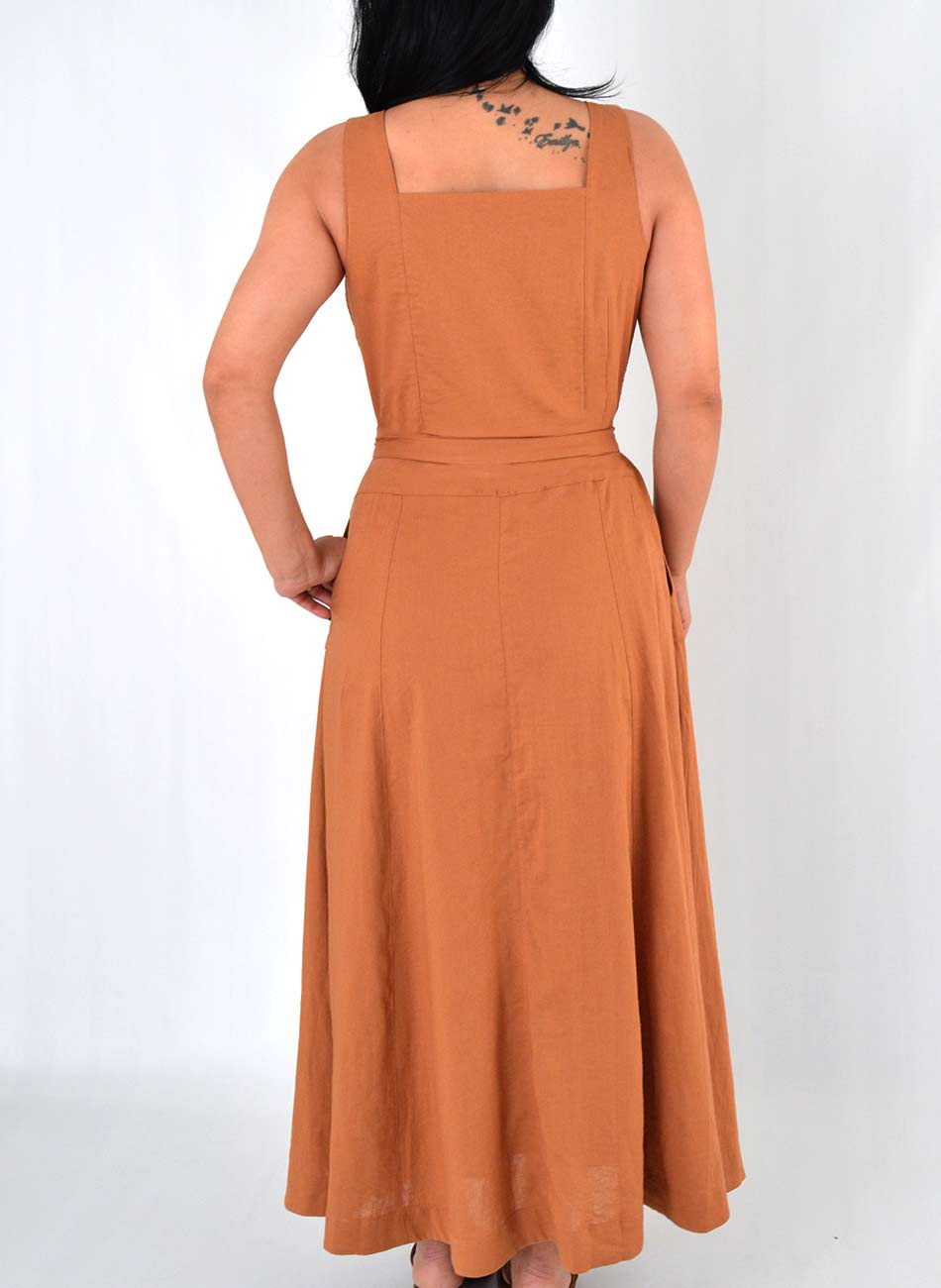 Vestido Mascavo Marcelia MX - Foto 3