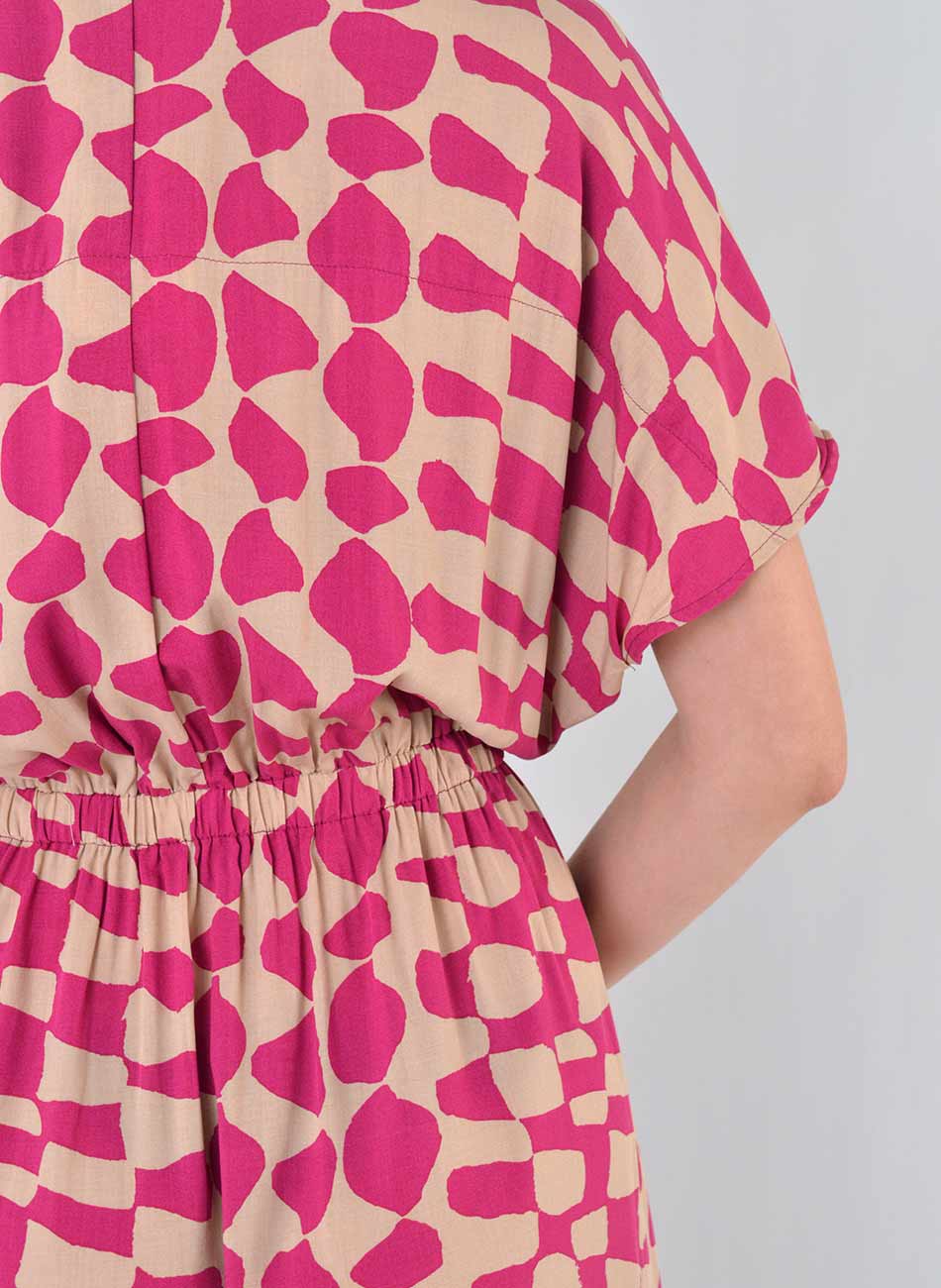 Vestido Bordado Estampa Tempos Cant�o - Foto 5