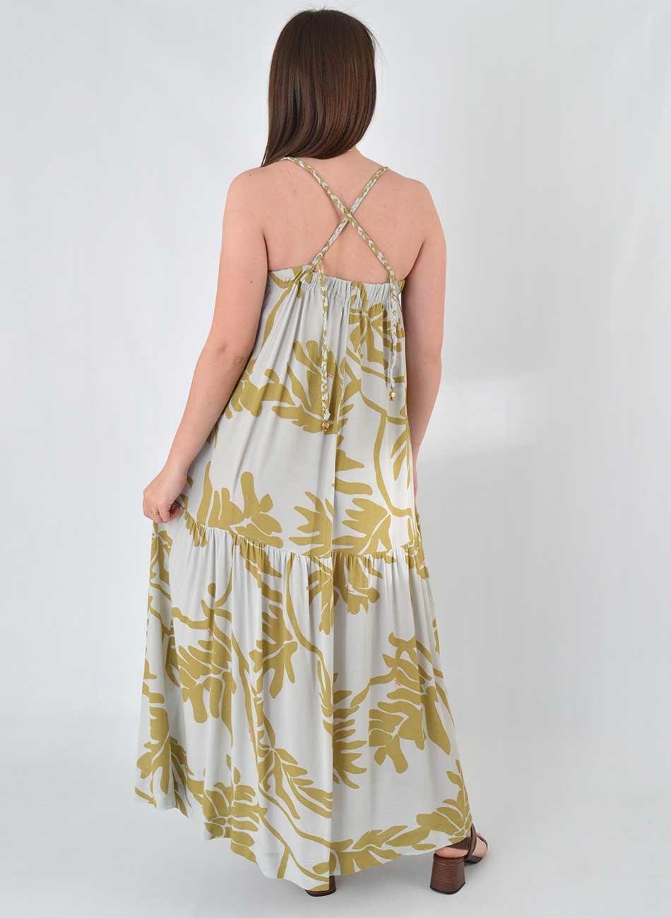 Vestido alcinha Estampa Flutuante Cant�o  - Foto 3