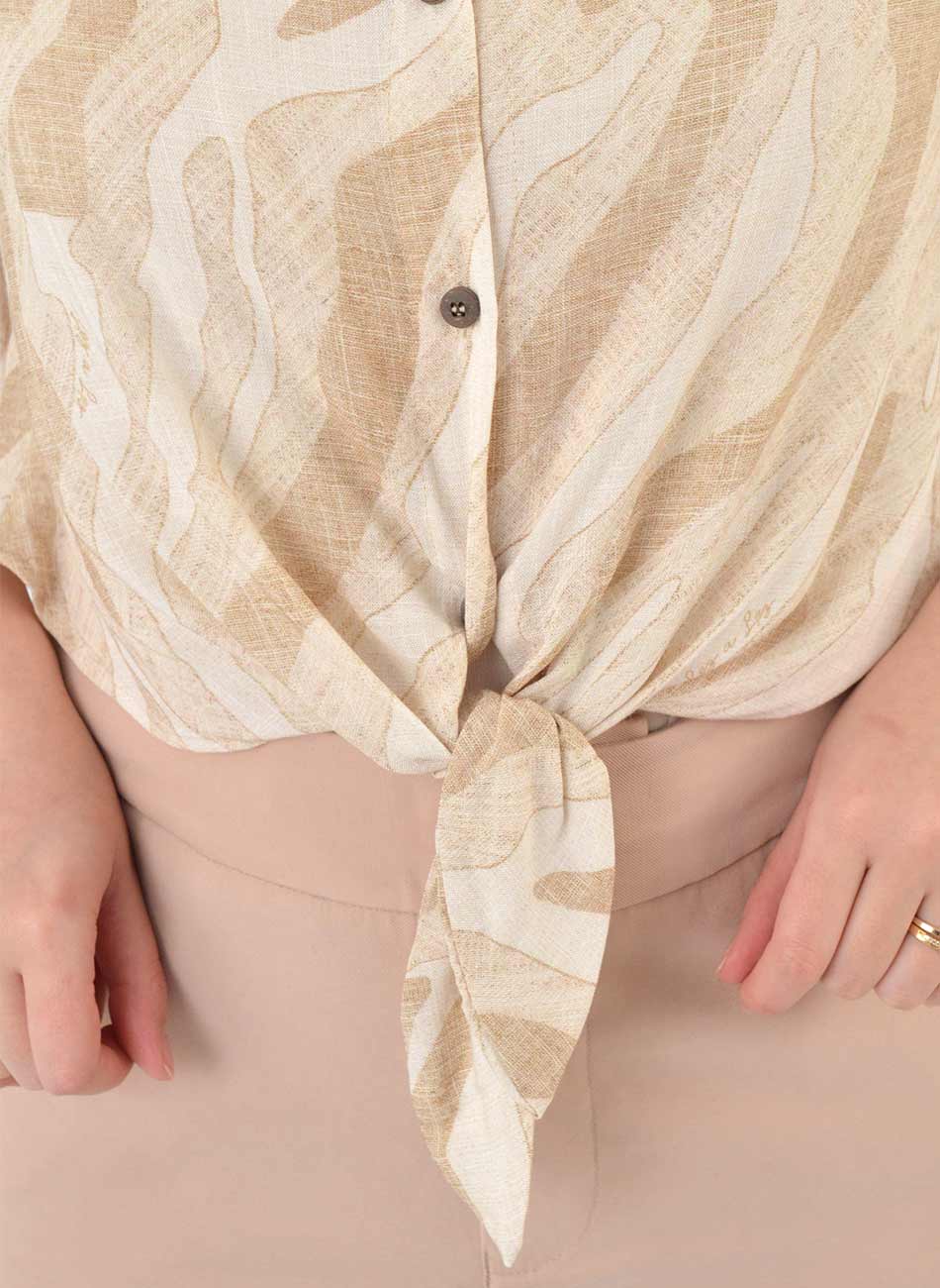 Blusa Estampada Amarra��o Lez a Lez - Foto 5