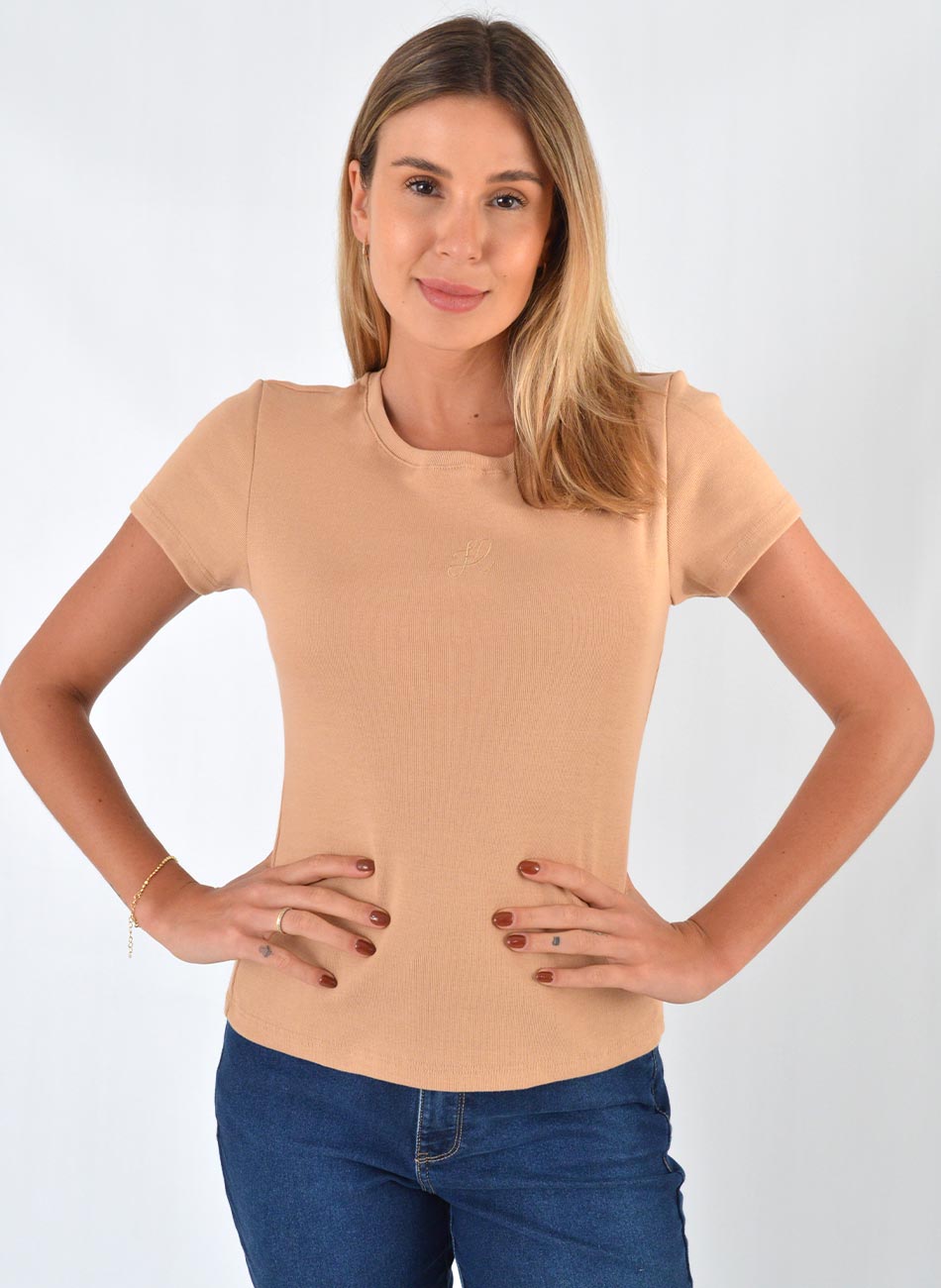 Blusa Mascavo Flor de Lis - Foto 1