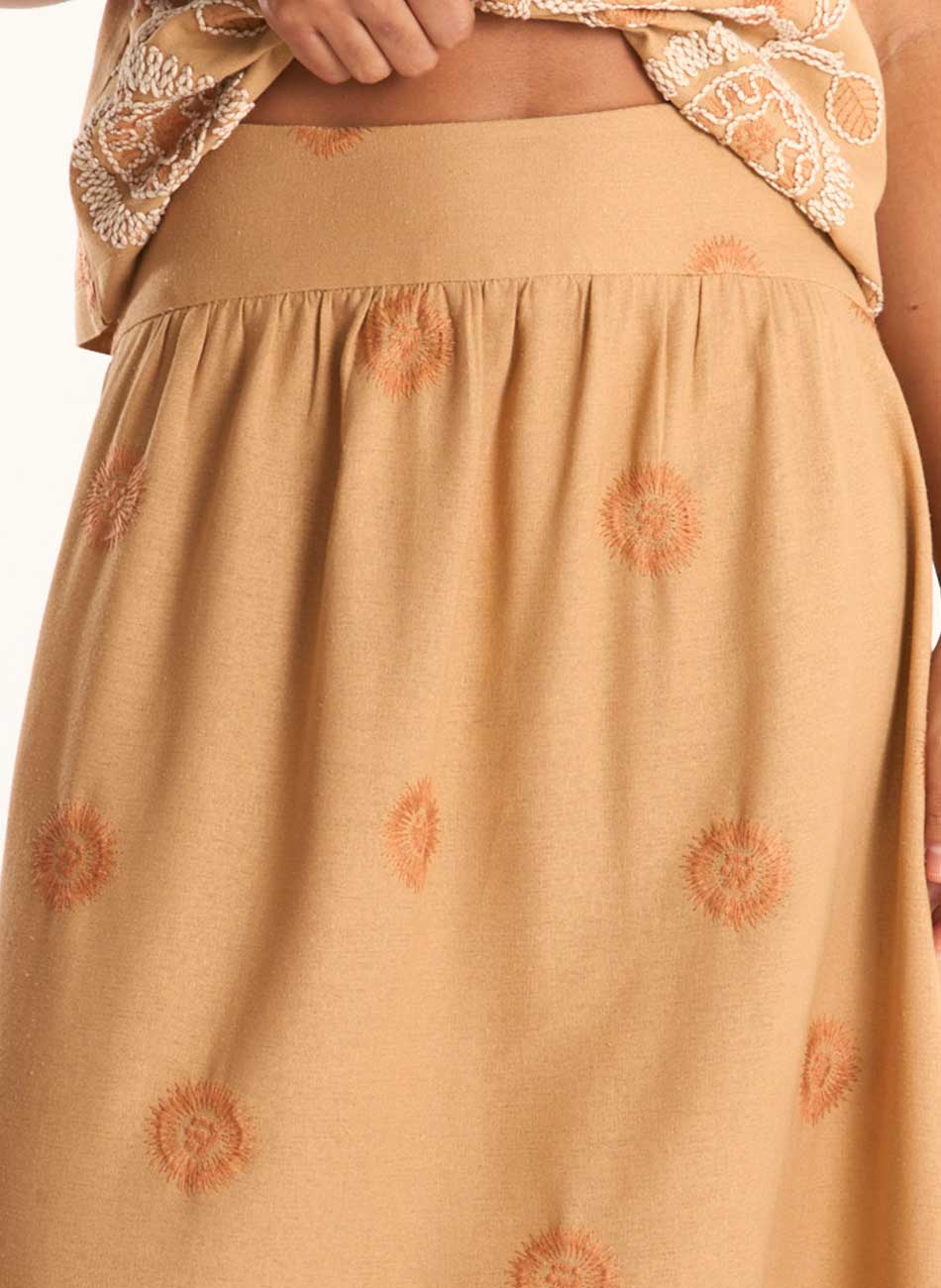 Conjunto Linho Bordado Sol Cant�o - Foto 7