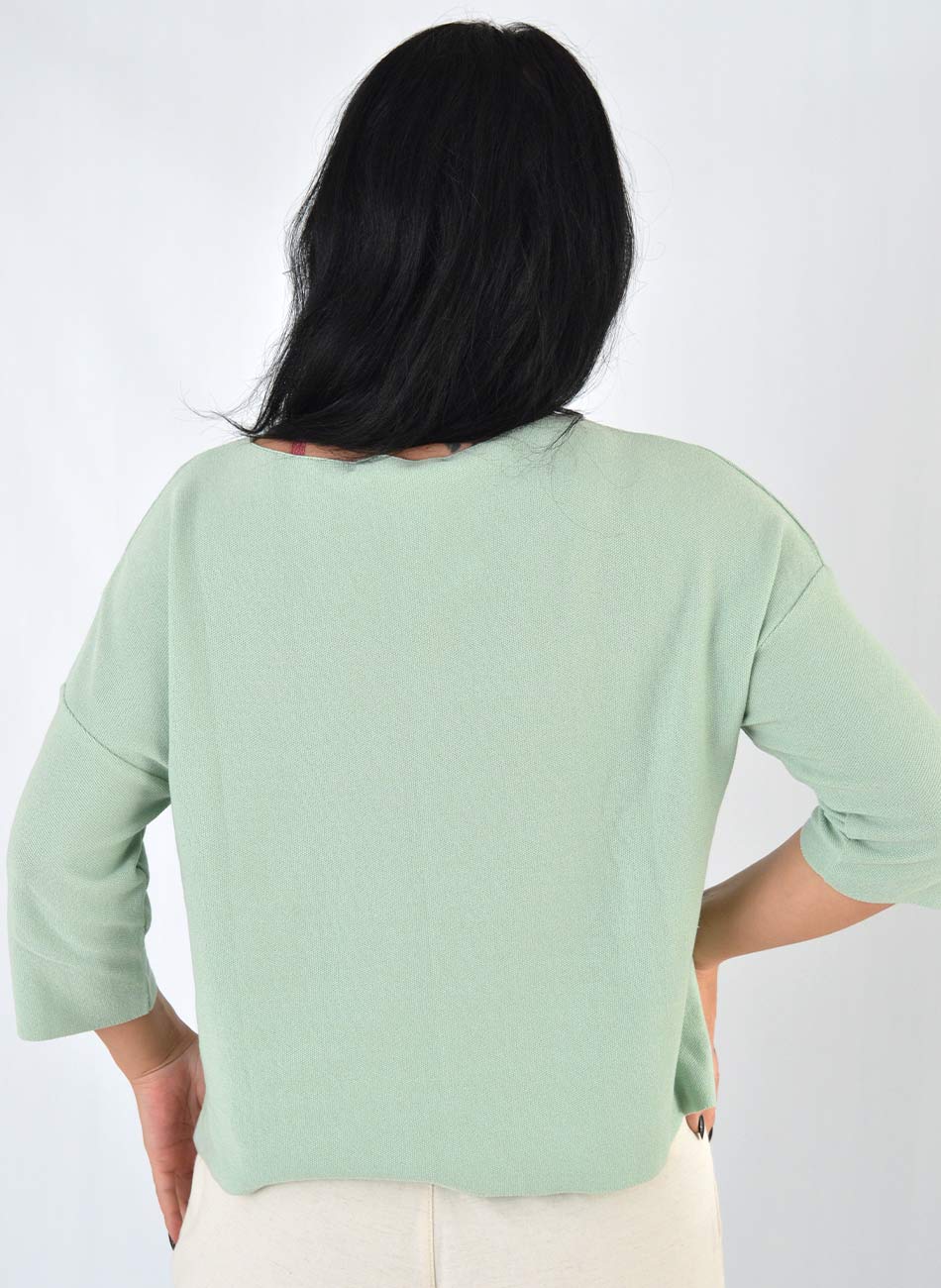 Blusa Menta Degli Uffizzi  - Foto 2