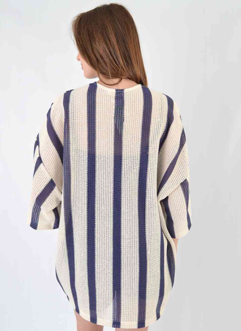 Kimono Listrado G�le - Foto 4