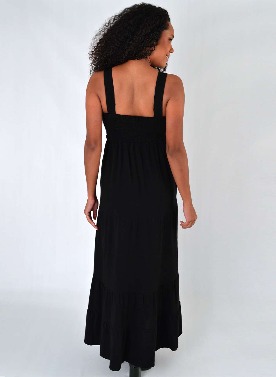 Vestido Longo Haes Nina com Bolsos - Foto 5