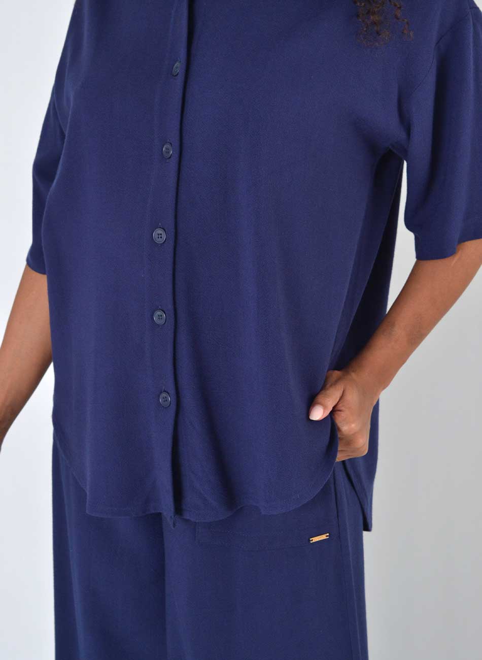 Conjunto Camisa e Cal�a Marinho Declari - Foto 2