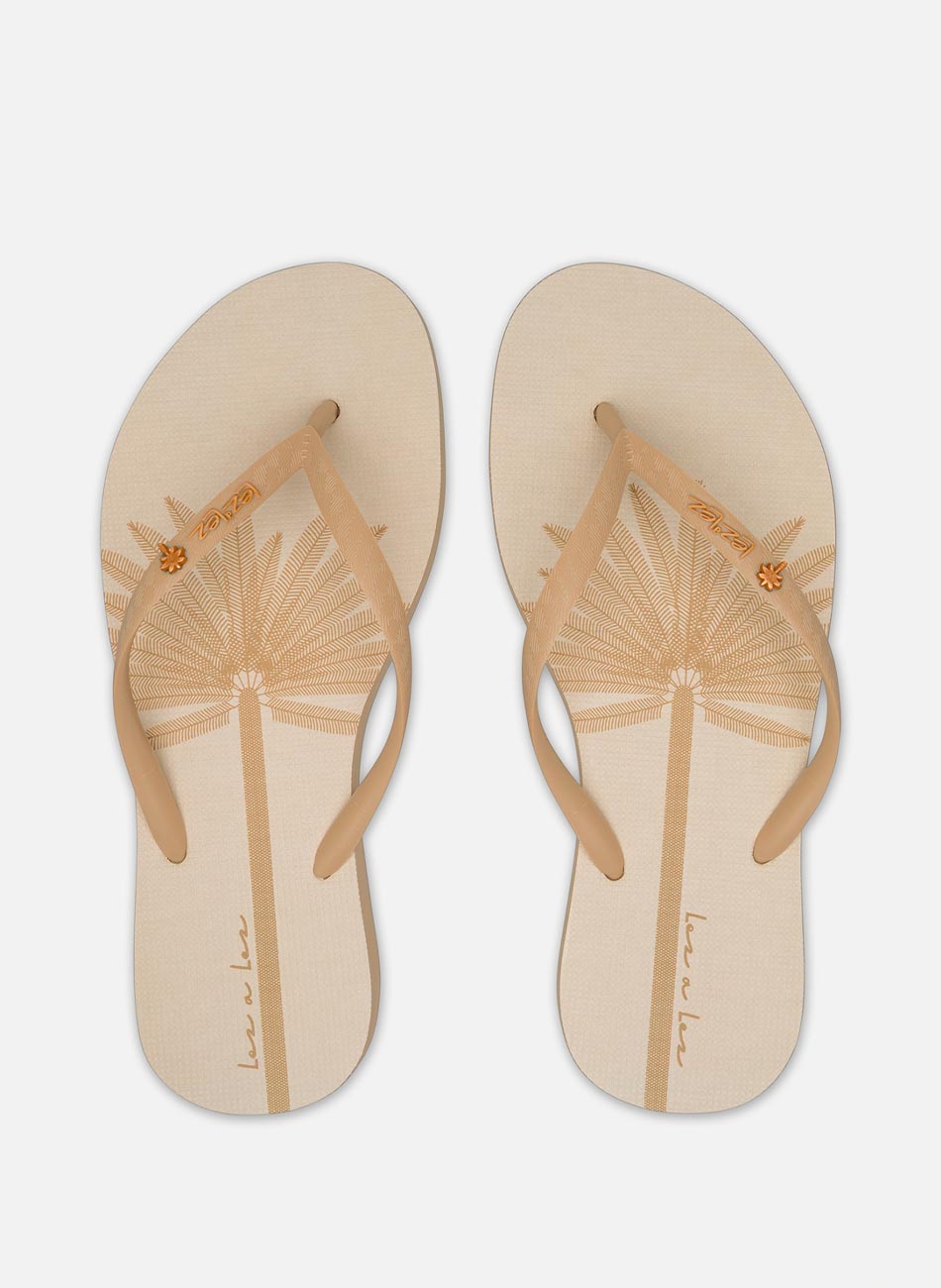 Chinelo de Dedo Lez a Lez Palha - Foto 1