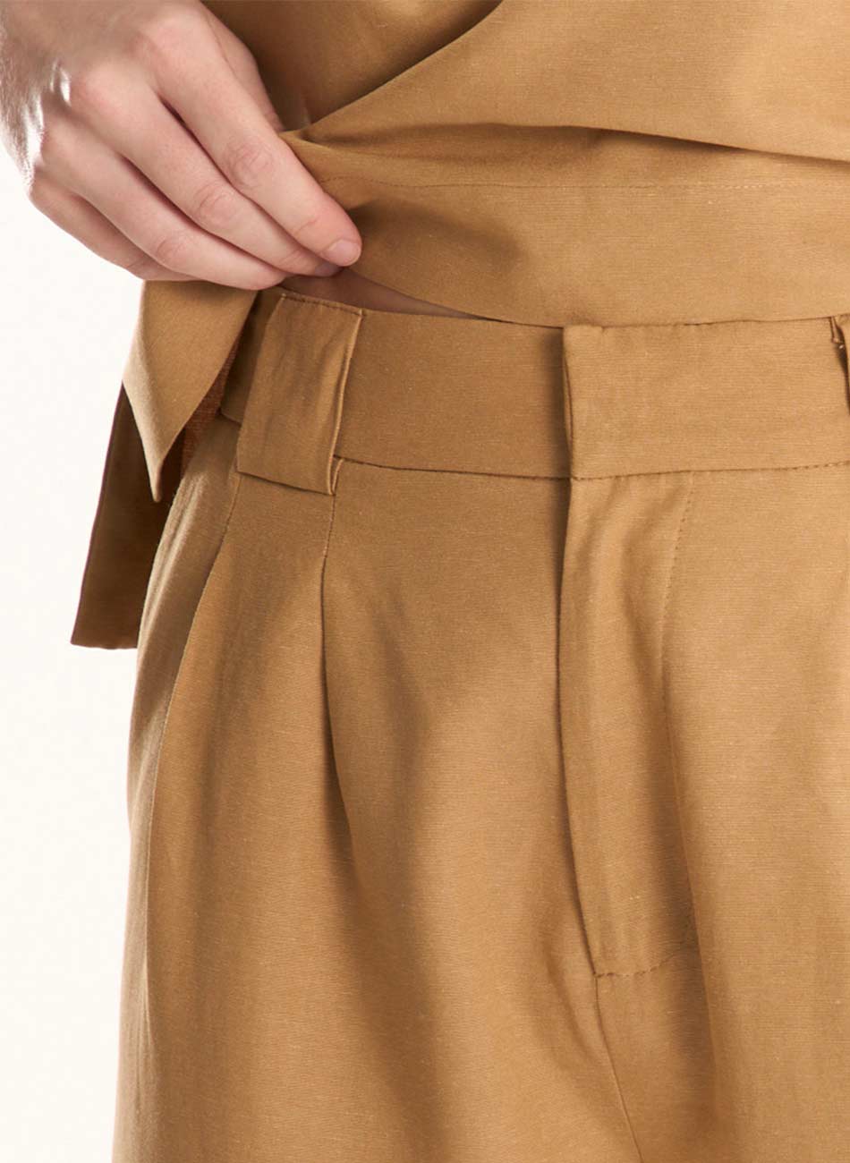 Conjunto Bege Linho Relica Cant�o  - Foto 3