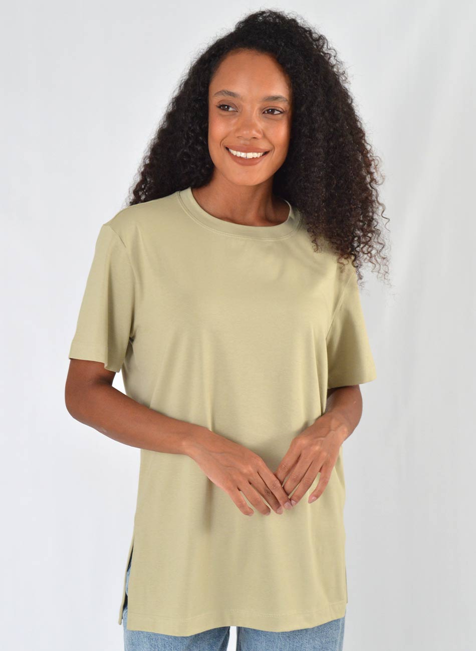Blusa Alongada Cru Prima Donna By La Qualite - Foto 1