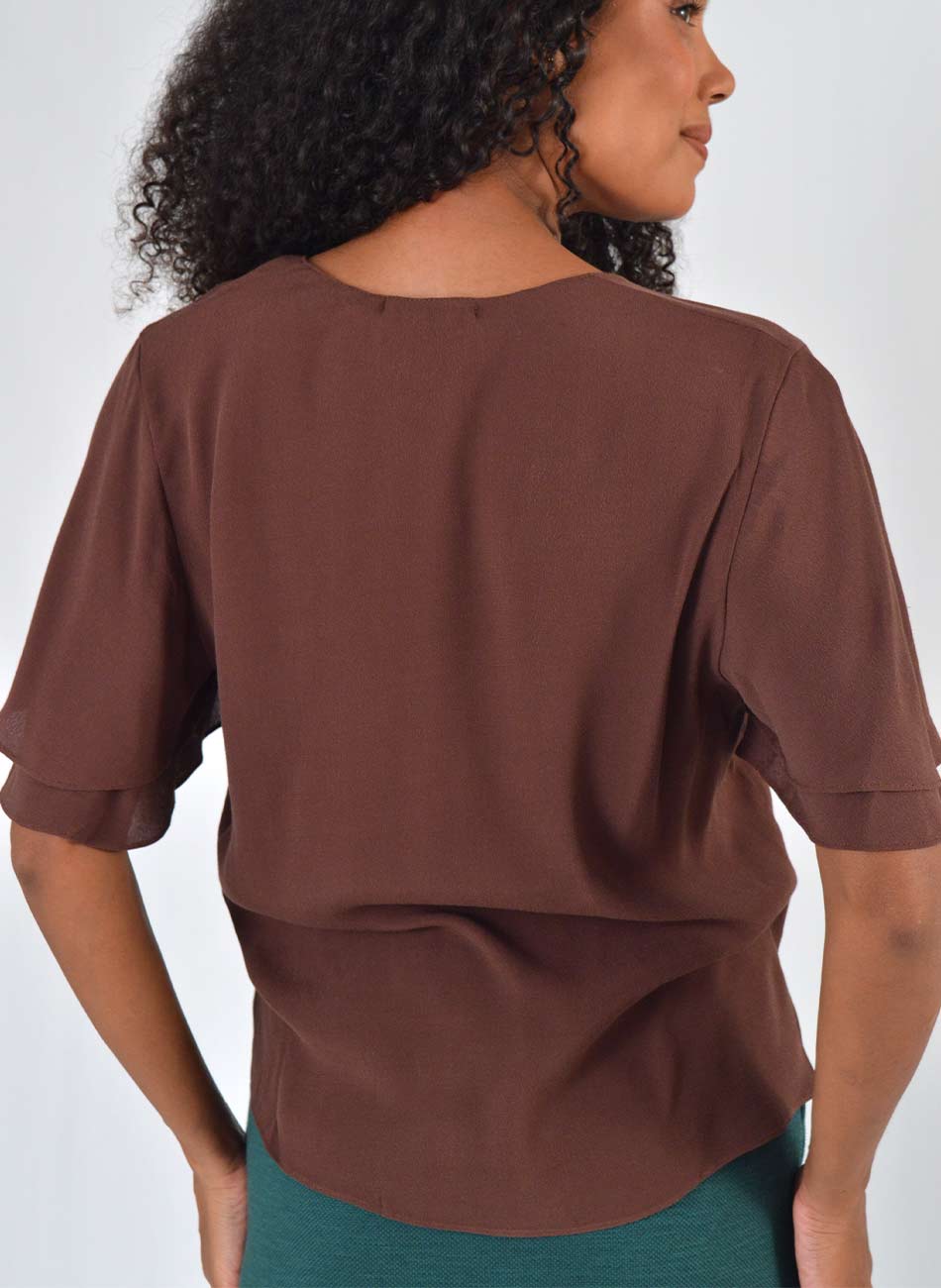 Blusa Marrom MX - Foto 3