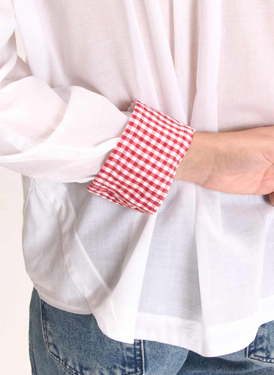 Camisa Voil Bordado Del�rio Cant�o - Foto 5