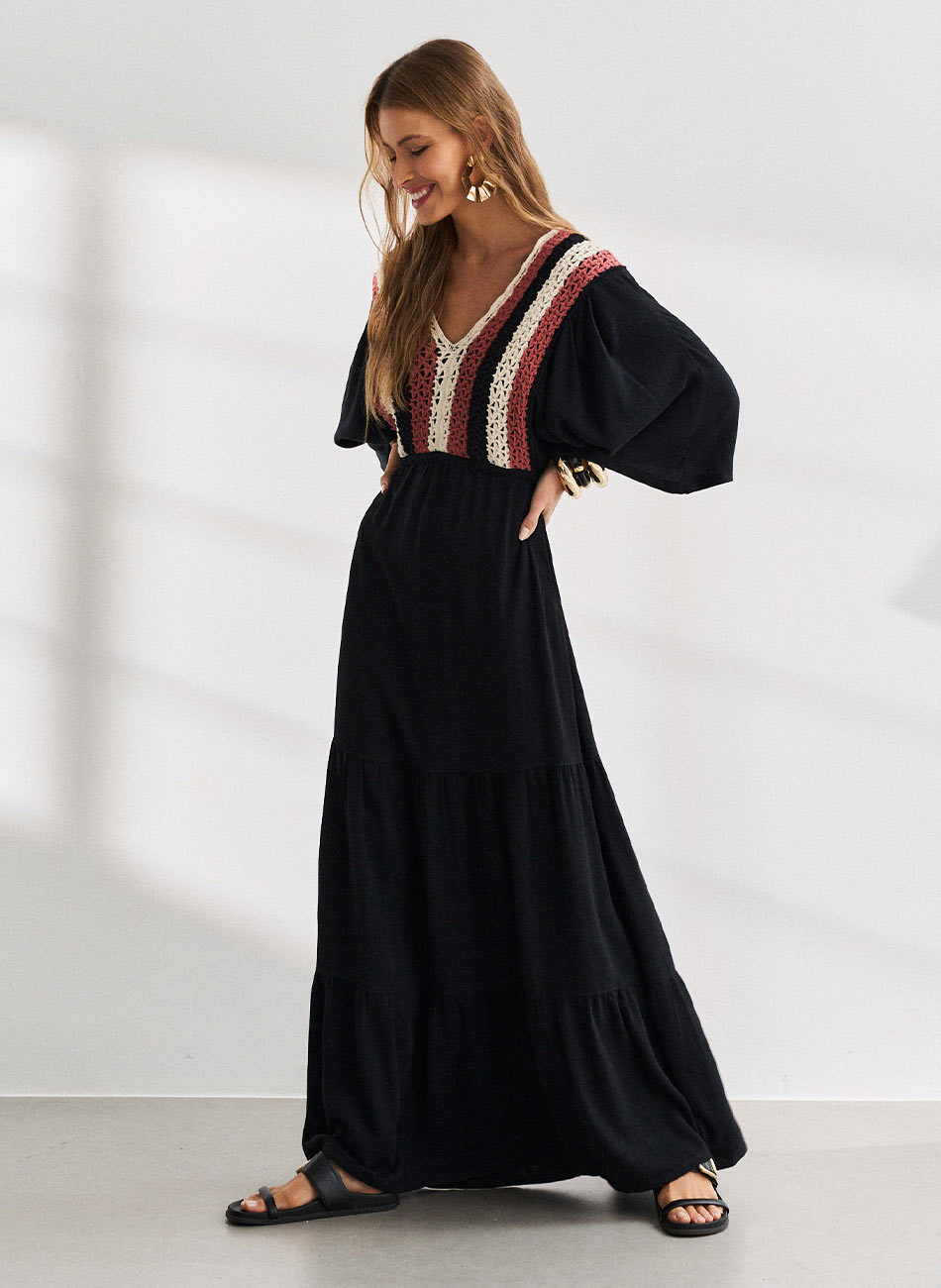 Vestido Longo Flora Haes - Foto 2
