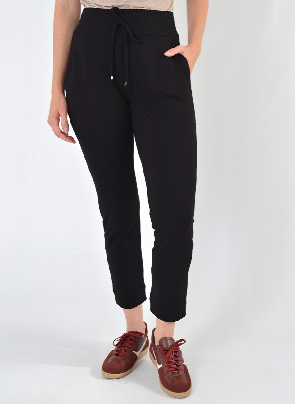 Cal�a Moletom Apeluciado Jogger Preto Declari - Foto 1