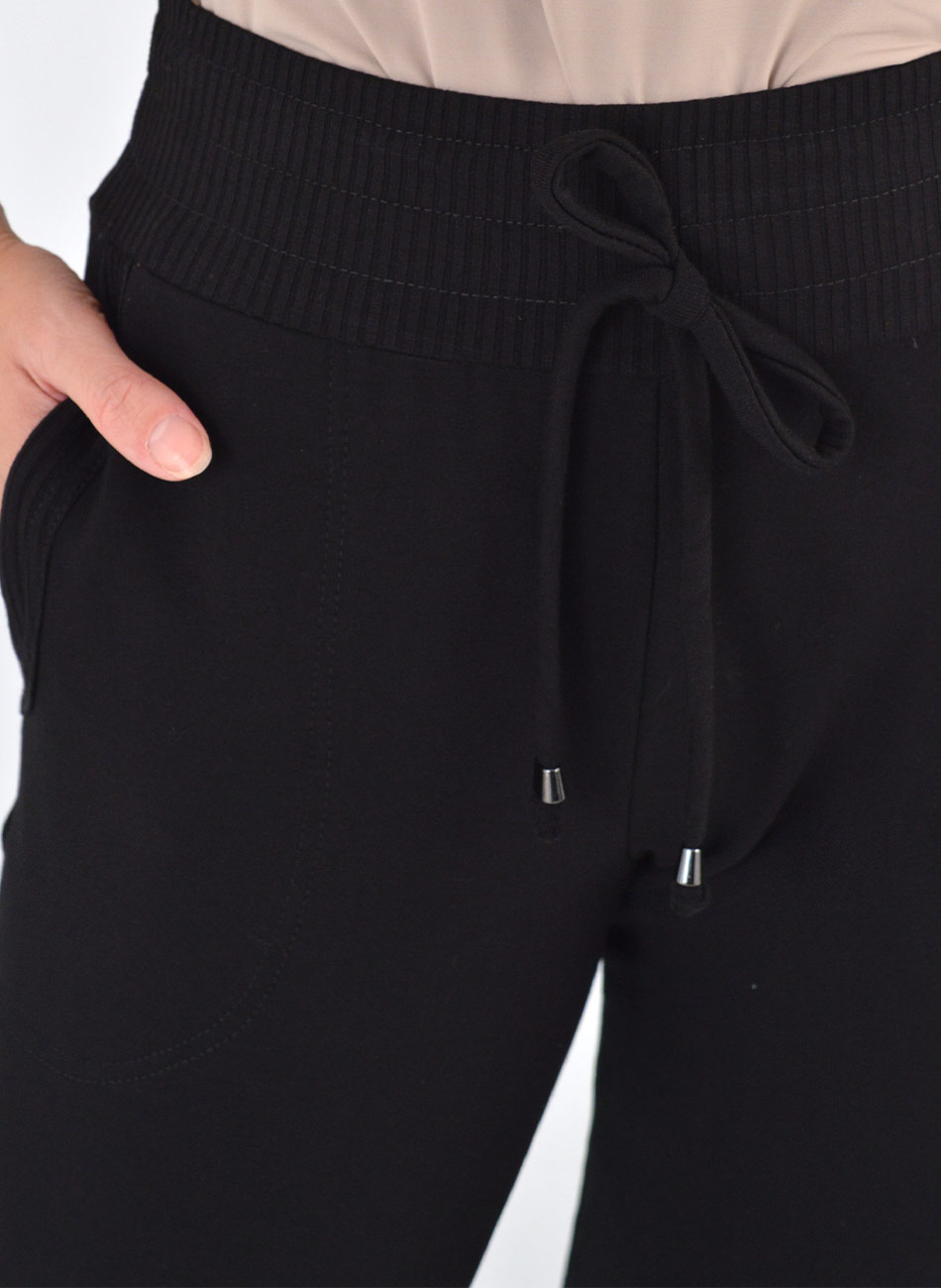 Cal�a Moletom Apeluciado Jogger Preto Declari - Foto 2