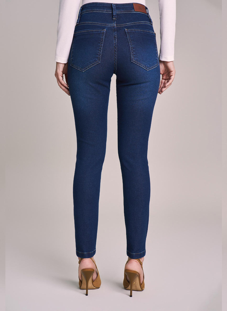 Cal�a Jeans Skinny Scalon - Foto 2