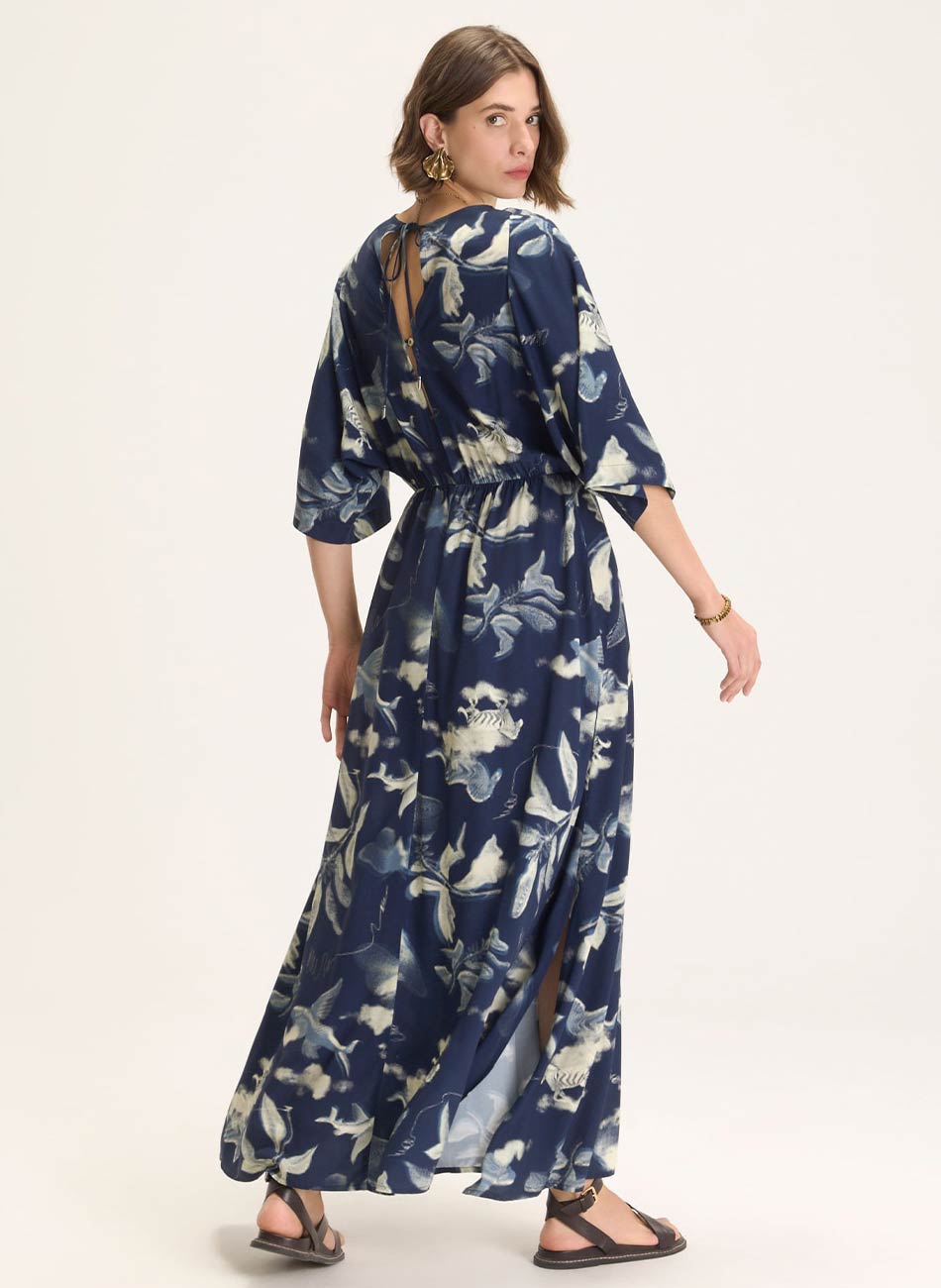 Vestido Estampa Surreal Cant�o - Foto 2