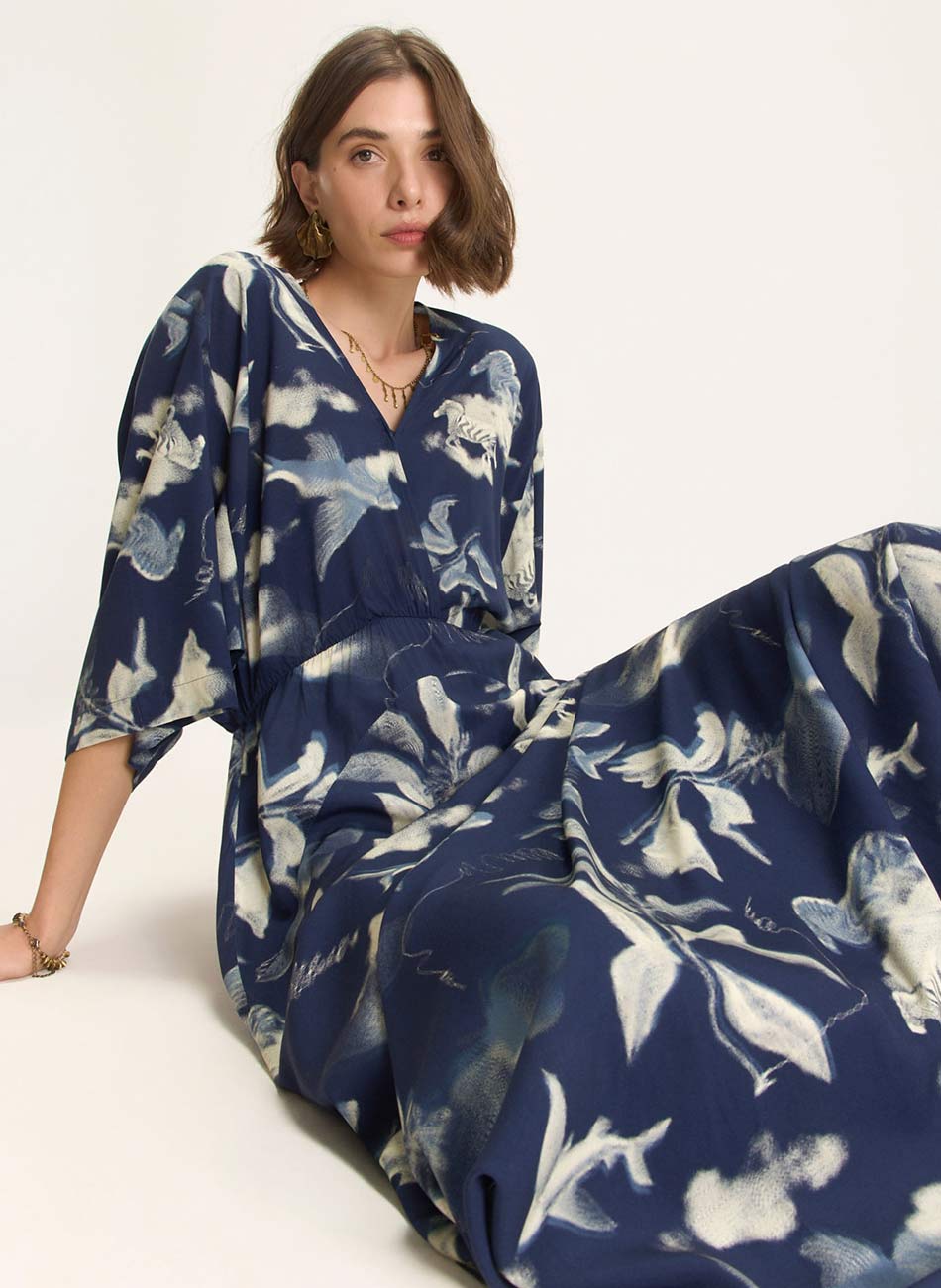 Vestido Estampa Surreal Cant�o - Foto 5