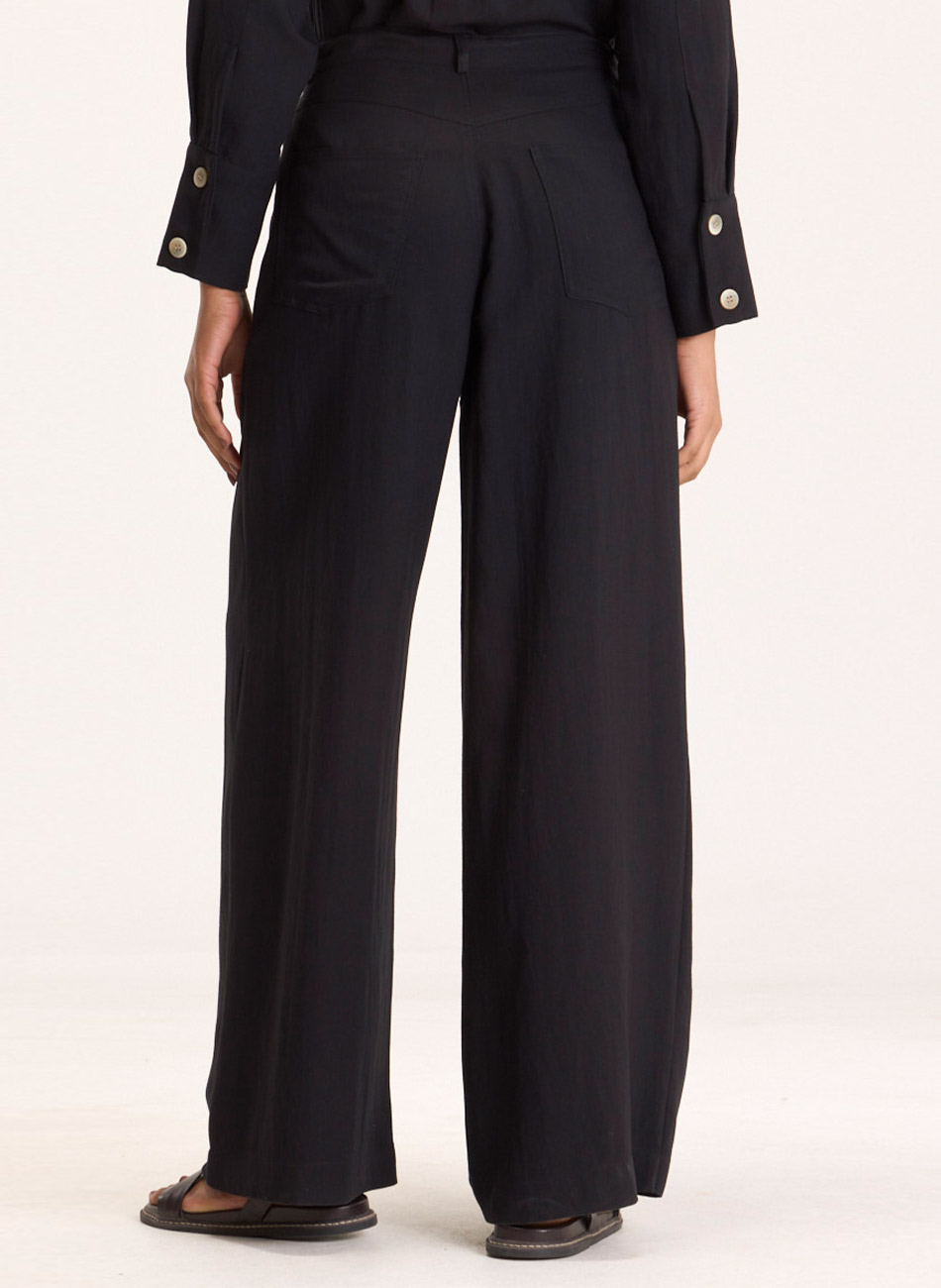 Cal�a Reta Viscose Epifania Preto - Foto 4