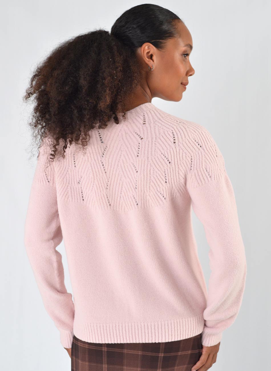 Blusa Eveline Fio Pluma Das Gurias - Foto 4
