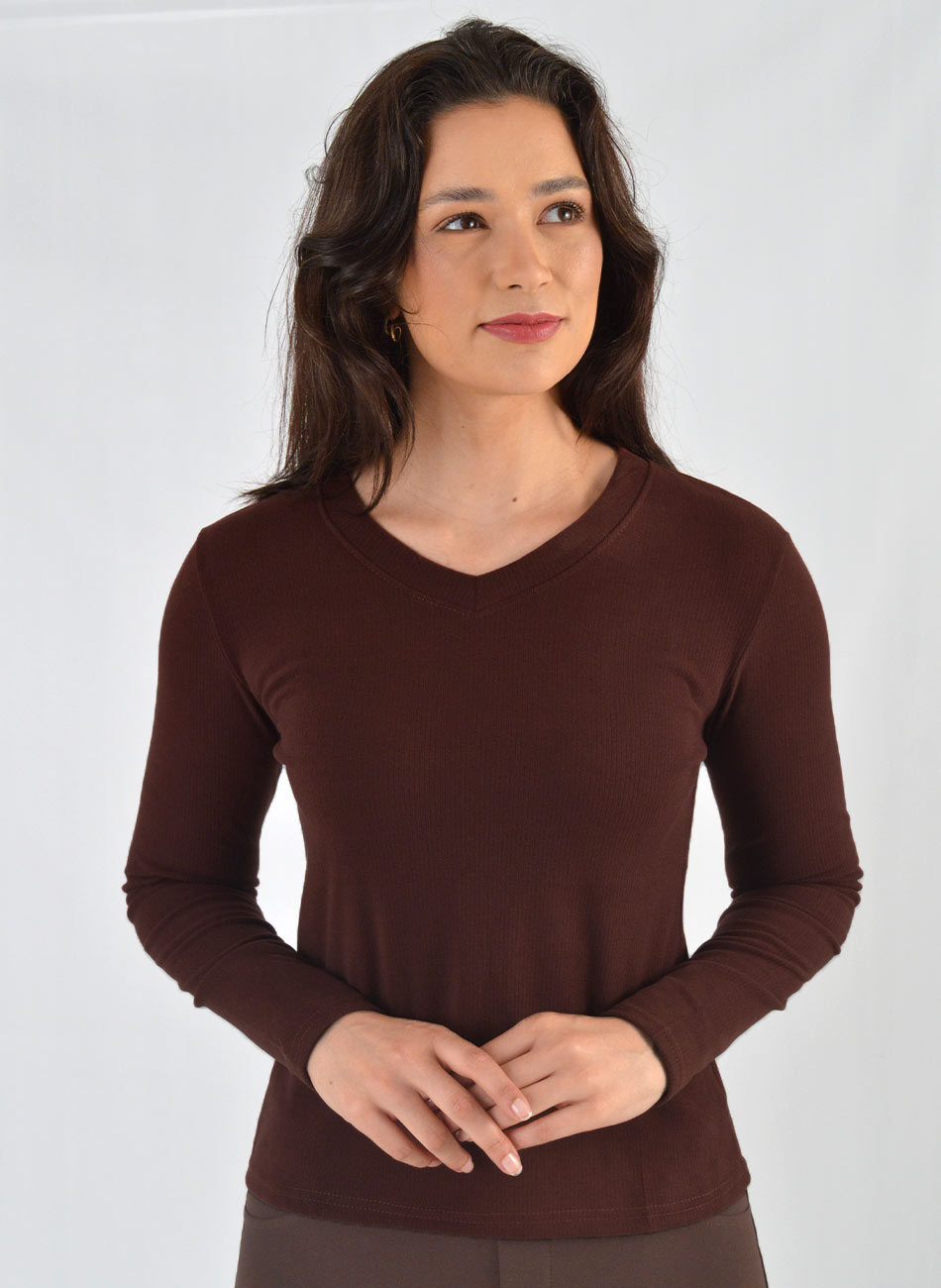Blusa T�rmica Decote 
