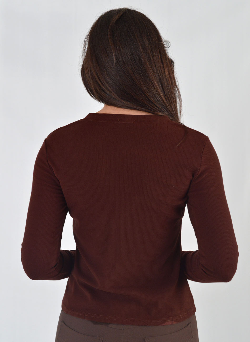 Blusa T�rmica Decote 