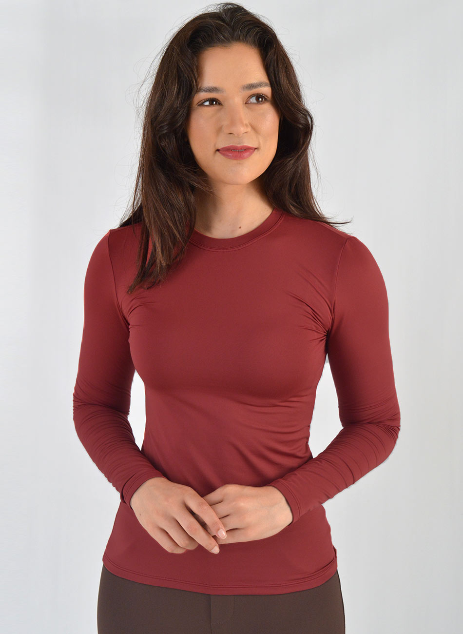Blusa T�rmica Fine Cor Cereja UpMan - Foto 1
