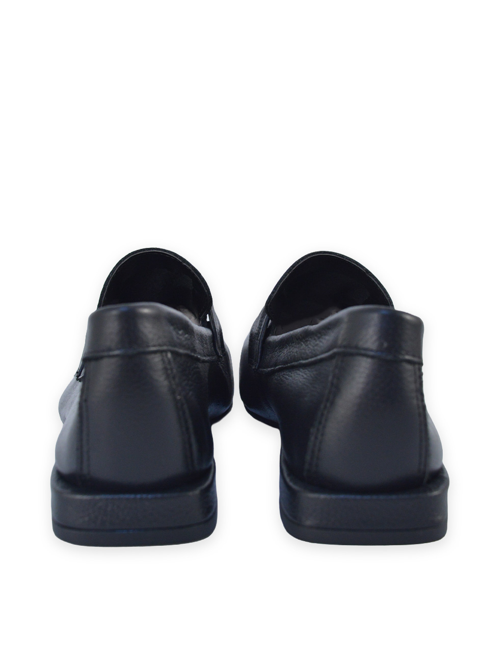 Mocassim Couro Preto Orcade  - Foto 3
