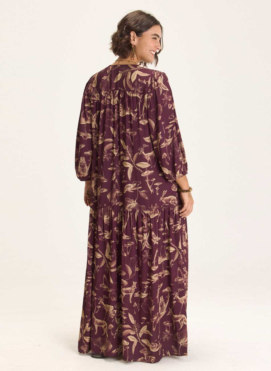 Vestido Estampa Encantada Cant�o - Foto 2