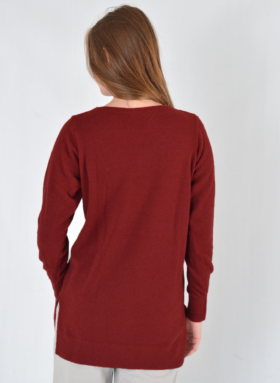 Blusa Val�ria Bordo Das Gurias - Foto 3