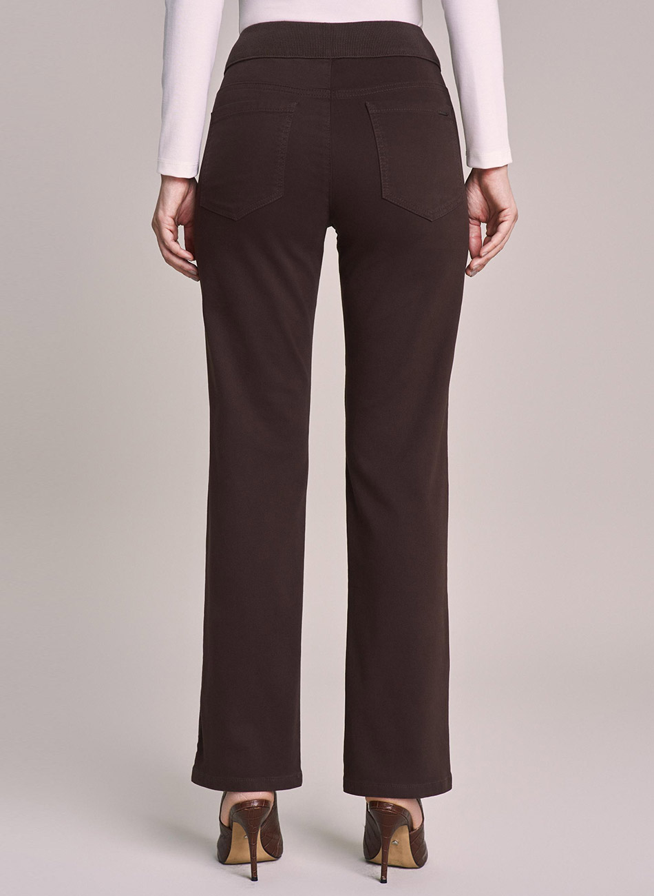 Cal�a Sarja Reta Scalon Marrom Militar - Foto 2