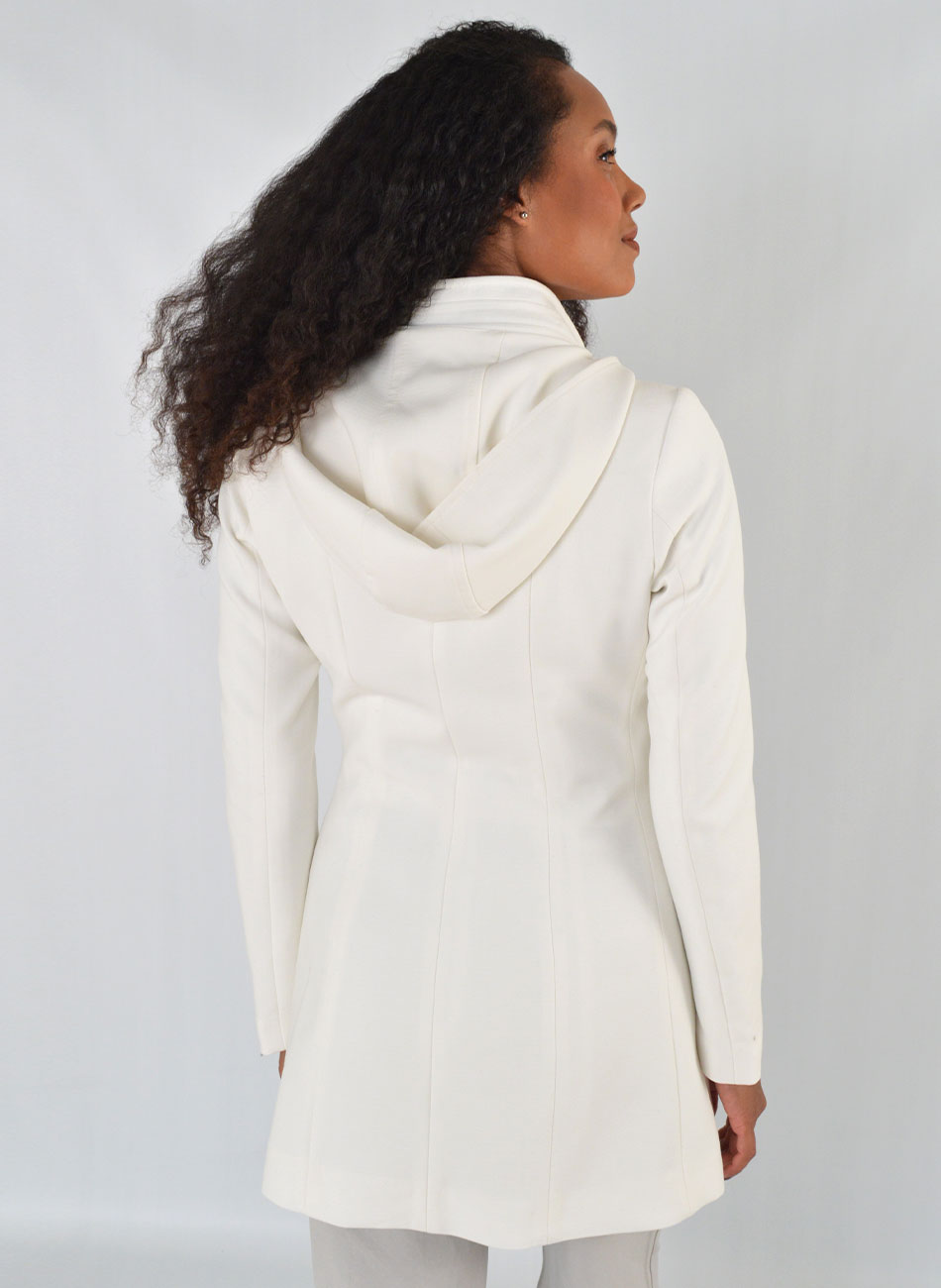 Casaco 7/8 Executive Off White Malise - Foto 5