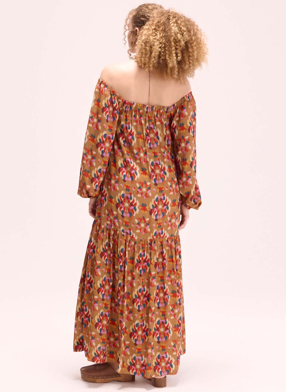 Vestido Estampa Ludica Cant�o - Foto 2