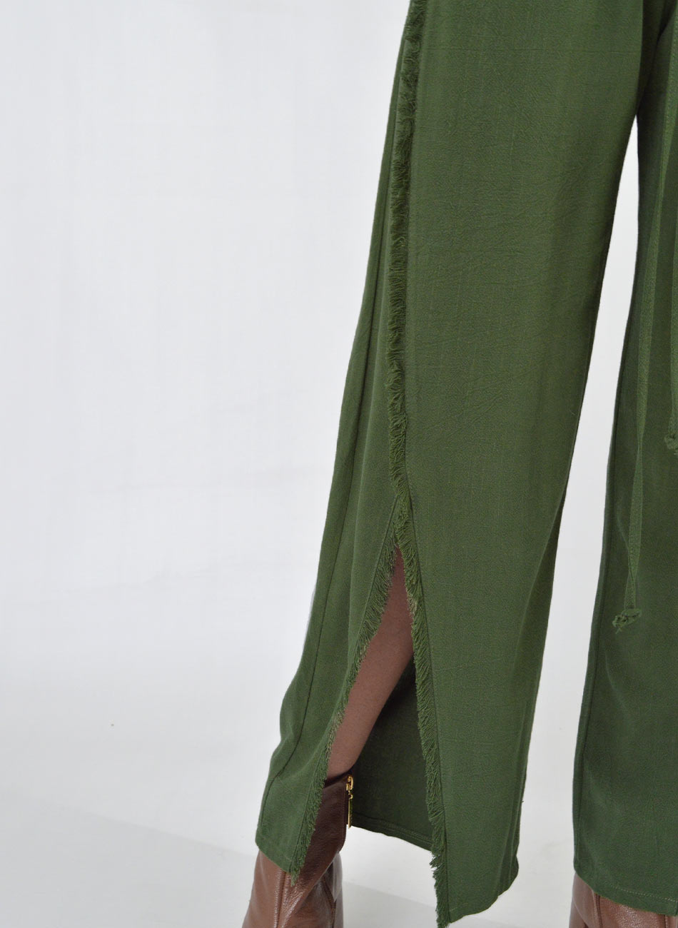Cal�a Verde Franjas Laterais Haes - Foto 2