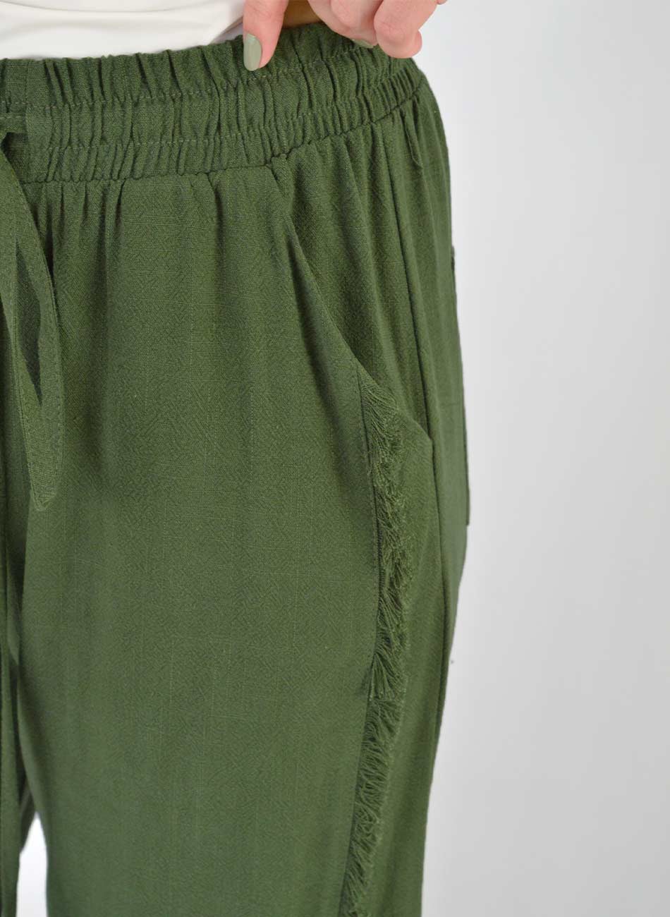 Cal�a Verde Franjas Laterais Haes - Foto 3