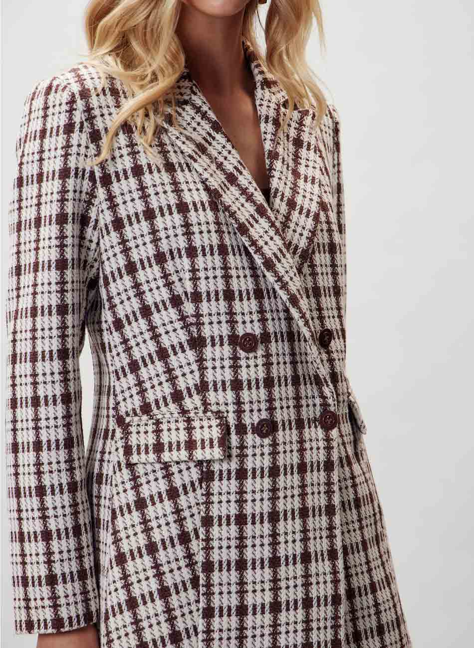 Blazer  Alongado Flor de Lis - Foto 3