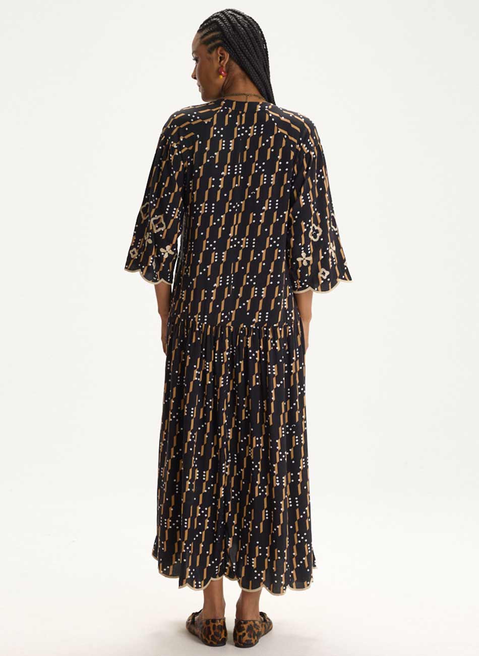Vestido Estampa Domi Cant�o - Foto 2