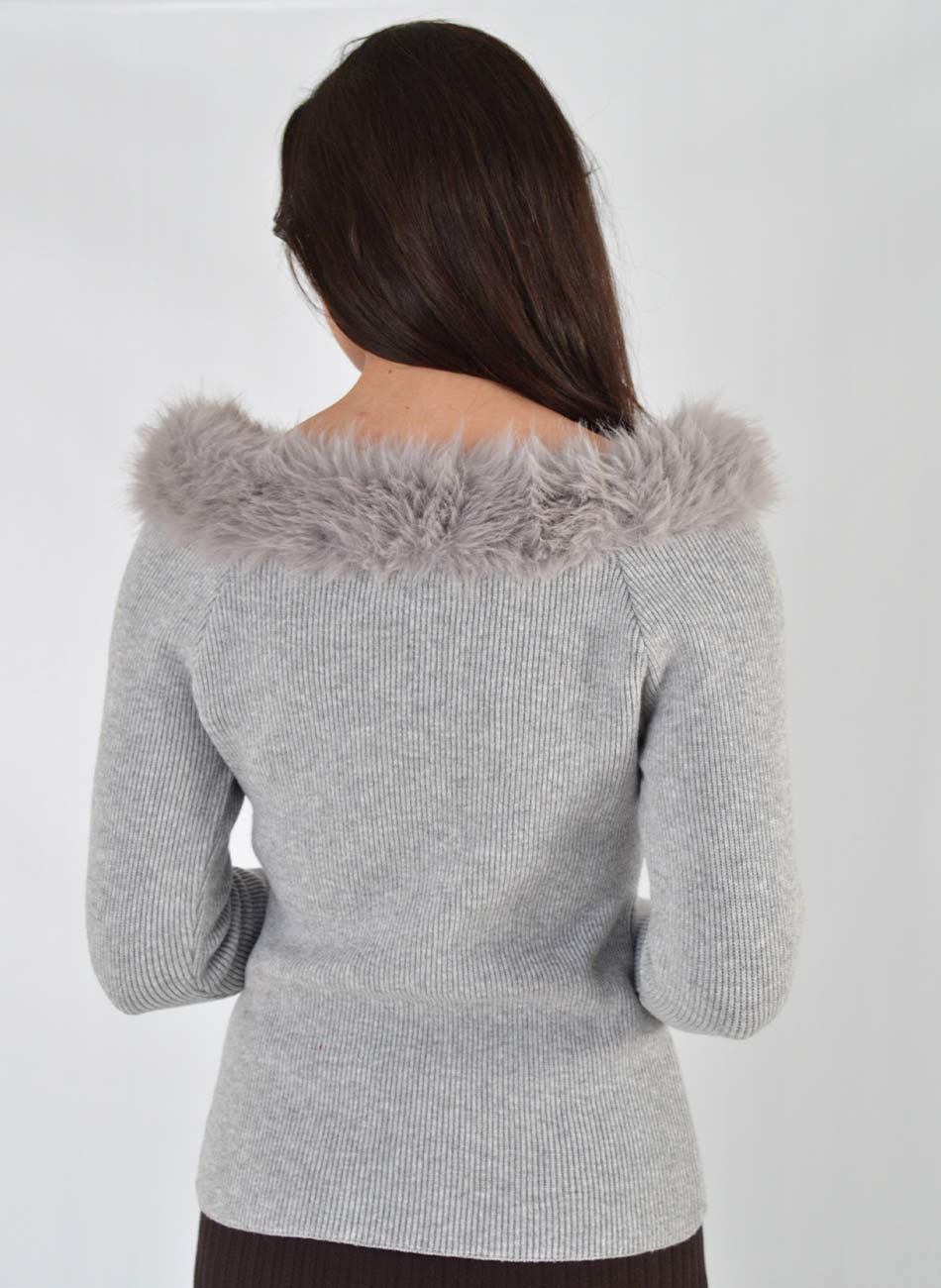 Blusa Mescla Pelo Fake Gida  - Foto 3