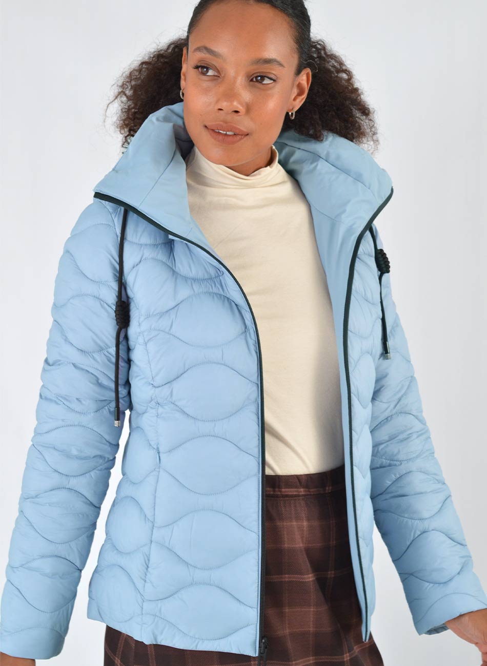 Jaqueta Azul Revers�vel Pesponto Ondas Alpelo   - Foto 10